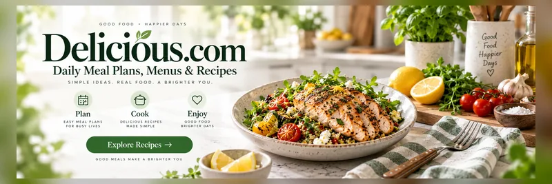 Delicious.com - Nine thousand recipes and a plan for tonight