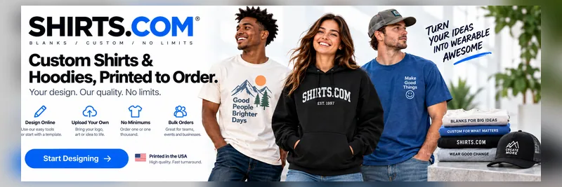 Shirts.com - Design it with AI. Wear it this week.